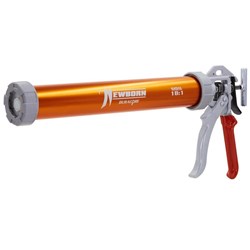 NEWBORN 620AL 18:1 RATIO SAUSAGE/CARTRIDGE GUN ORANGE