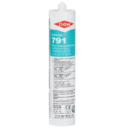 DOWSIL 791 WEATHERPROOFING SEALANT WHITE 300ml