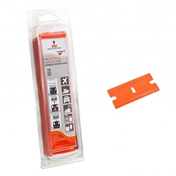 SCRAPERITE GPO PLASTIC RECTANGLE BLADE ORANGE 100pk