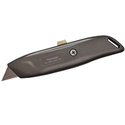 DIPLOMAT EXTRA HEAVY DUTY RETRACTABLE UTILITY KNIFE