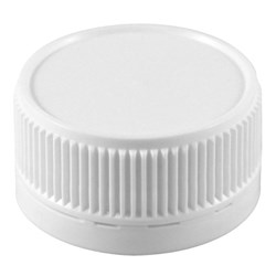 P/WADDED CAP WHITE 38mm