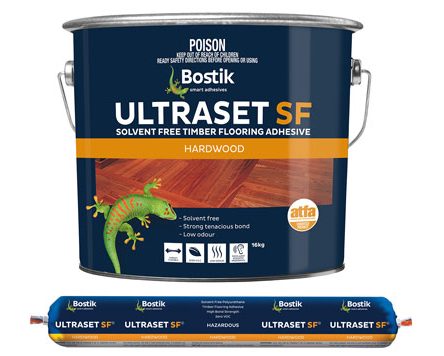 Bostik Ultraset adhesives for flooring
